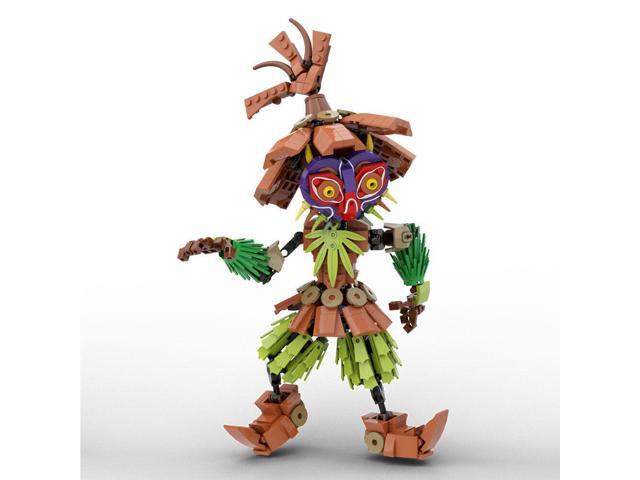 ZITIANYOUBUILD Skull Kid with Birdlike Face and Straw Clothes 638 Pieces MOC