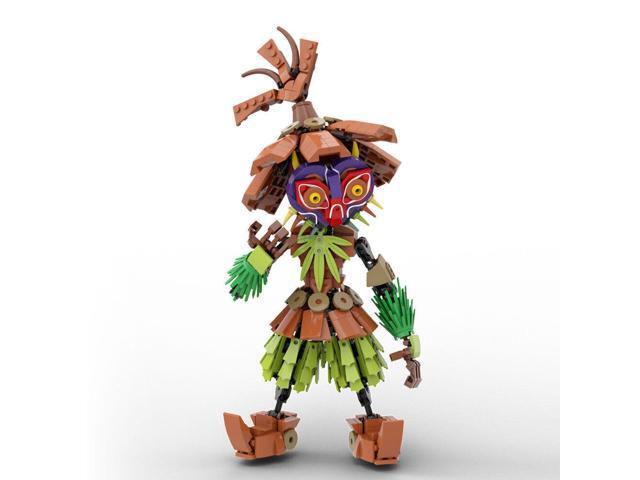 ZITIANYOUBUILD Skull Kid with Birdlike Face and Straw Clothes 638 Pieces MOC