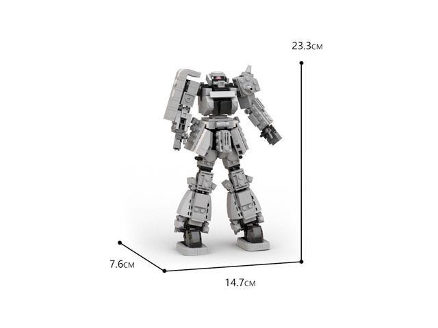 ZITIANYOUBUILD Robot Model Mobile Suit Building Kit 493 Pieces from Animation MOC