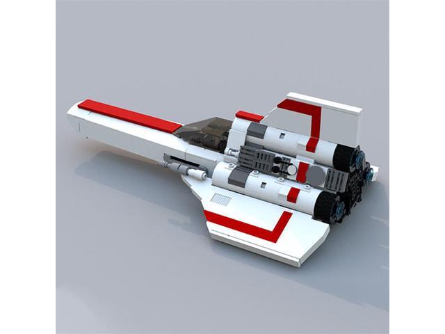 ZITIANYOUBUILD Colonial Viper MK1 Model 576 Pieces White-Red Version from TV Show MOC