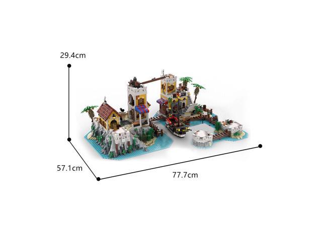 ZITIANYOUBUILD Modular Island Expansion Set for 6277-1 Imperial Trading Post MOC