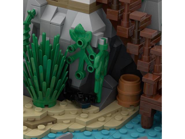 ZITIANYOUBUILD Modular Island Expansion Set for 6277-1 Imperial Trading Post MOC