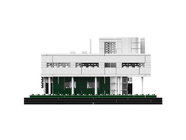ZITIANYOUBUILD White Villa Architecture Building Toys Set 659 Pieces for Collection MOC