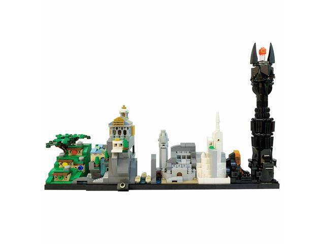 ZITIANYOUBUILD Skyline Architecture Model about Ring 730 Pieces Building Toys Set MOC