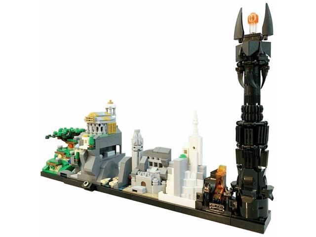 ZITIANYOUBUILD Skyline Architecture Model about Ring 730 Pieces Building Toys Set MOC
