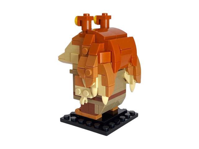 ZITIANYOUBUILD Fictional Character of the Gungan Race from the Movie 172 Pieces MOC