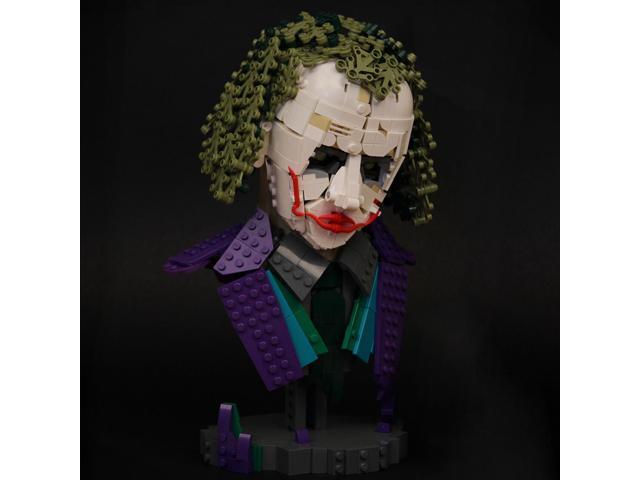 ZITIANYOUBUILD Joker Bust Model 1090 Pieces Building Kit from Film Building Toys Set MOC