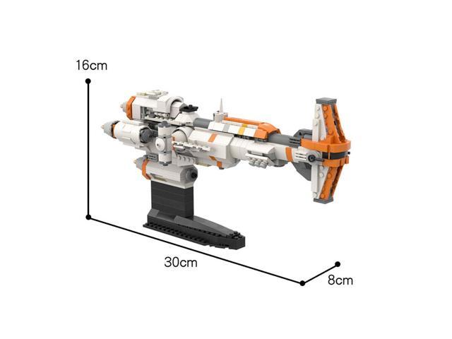 ZITIANYOUBUILD Miniature Corvette Model from Movie 1:360 Scale 621 Pieces Toys Set MOC