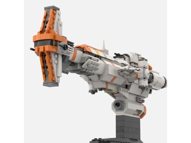 ZITIANYOUBUILD Miniature Corvette Model from Movie 1:360 Scale 621 Pieces Toys Set MOC