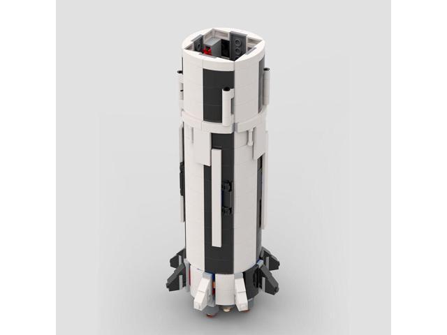 ZITIANYOUBUILD Saturn IB Manned Launch Vehicle 891 Piece for 21309 Alternative MOC