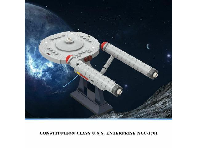 ZITIANYOUBUILD Ship with Stand 200 Pieces from the Eponymous 1960s Television Series MOC