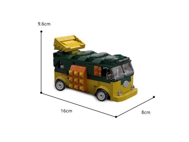 ZITIANYOUBUILD Party Wagon with Complete Interior Space 443 Pieces from Cartoon MOC