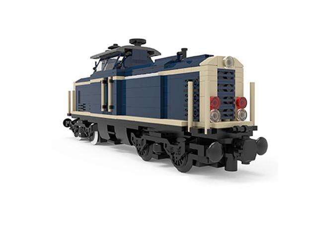 ZITIANYOUBUILD V100 German Cargo Locomotive Model Building Kit 496 Pieces MOC