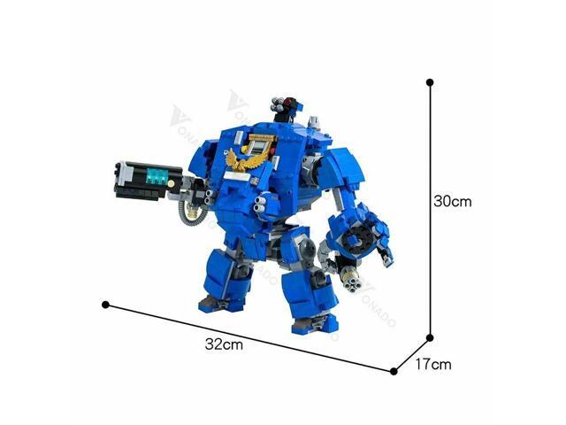 ZITIANYOUBUILD Ultramarine Primaris Redemptor Dreadnought Set 1252 Pieces MOC