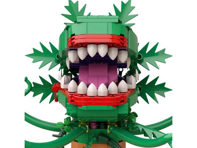 ZITIANYOUBUILD Scary Flower Horror Flower Weird Plant Botanical Bouquet 303 Pieces MOC