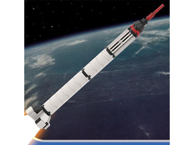 ZITIANYOUBUILD The First Manned Suborbital Vehicle Model 1:110 Scale 60 Pieces Toys MOC