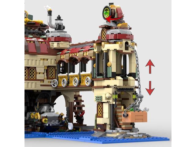 ZITIANYOUBUILD Powered Engine Power Machine Model with Interior 3436 Pieces MOC