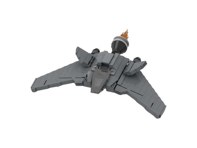 ZITIANYOUBUILD F-302 Fighter Interceptor 347 Pieces Building Kit from Sci-Fi Movie MOC