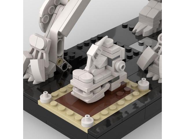 ZITIANYOUBUILD Little Oskar Skeleton of Giraffatitan Dinosaur Fossils 701 Pieces MOC