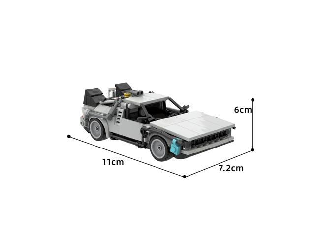 ZITIANYOUBUILD Time Machine Cars Toys 366 Pieces for Adults Gifts Building Toys Set MOC