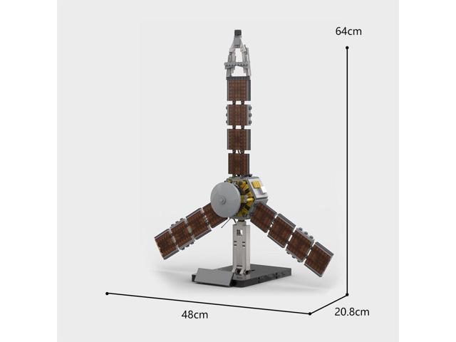 ZITIANYOUBUILD Juno Space Probe / Jupiter Polar Orbiter 1267 Pieces Building Kit MOC