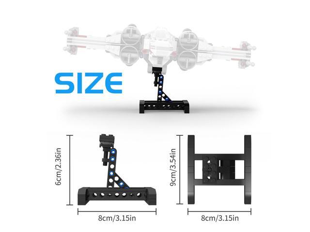 ZITIANYOUBUILD Display Stand for Fighter 75102 75149 75218 Building Kit 50 Pieces MOC