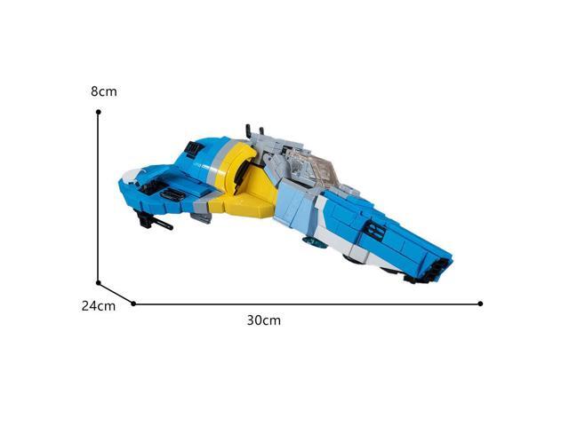 ZITIANYOUBUILD FEISAR Ship XL-15 Space Ship Model 559 Pieces from Racing Video Game MOC