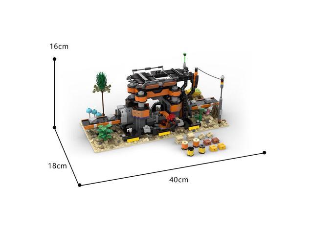 ZITIANYOUBUILD The Global Factory Display Model with Interior Details 1532 Pieces MOC