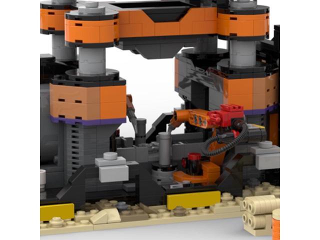 ZITIANYOUBUILD The Global Factory Display Model with Interior Details 1532 Pieces MOC