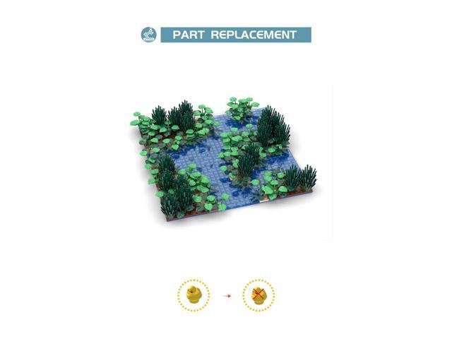 ZITIANYOUBUILD Little Water Landscape Model fit for Forest and City 536 Pieces MOC