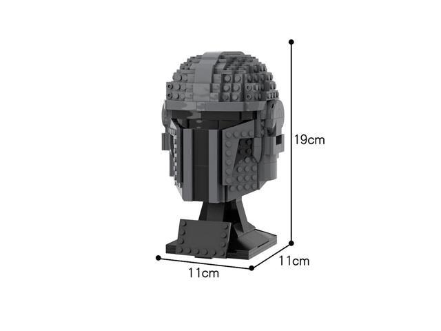 ZITIANYOUBUILD Helmet Statue 608 Pieces from TV Show for Collection Building Toys MOC