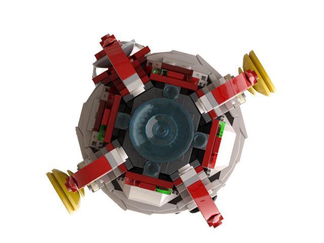 ZITIANYOUBUILD S. S. Dolphin Rocket 1:1 Scale Spaceship 503 Pieces Building Toys MOC