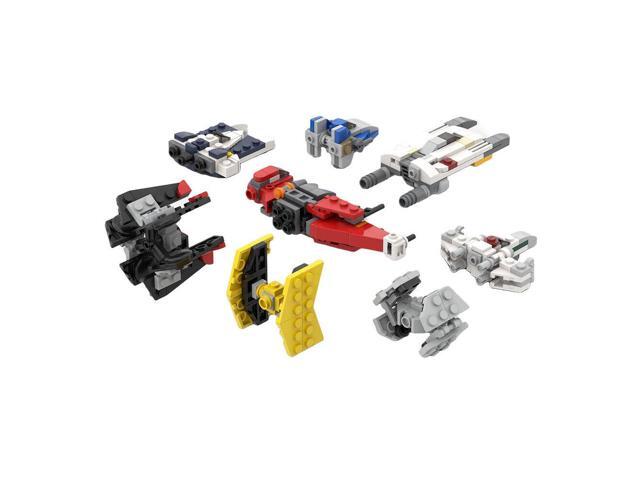 ZITIANYOUBUILD 8-in-1 Rebels Ships Micro Scenes Model from Movie 368 Pieces MOC