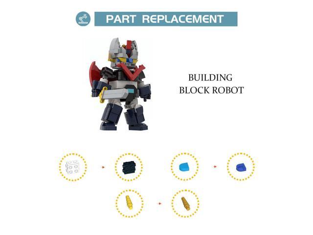 ZITIANYOUBUILD MOC-70936 Great Mazinger SD Mech Robot Model 497 Pieces for Adults 100% Compatible with LEGO Brand New and High Quality