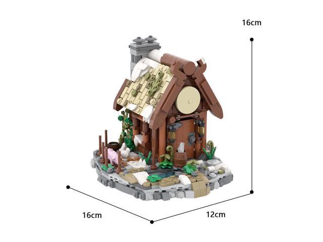 ZITIANYOUBUILD A Quiet and Peaceful Viking Farm Home House Hut 766 Pieces MOC
