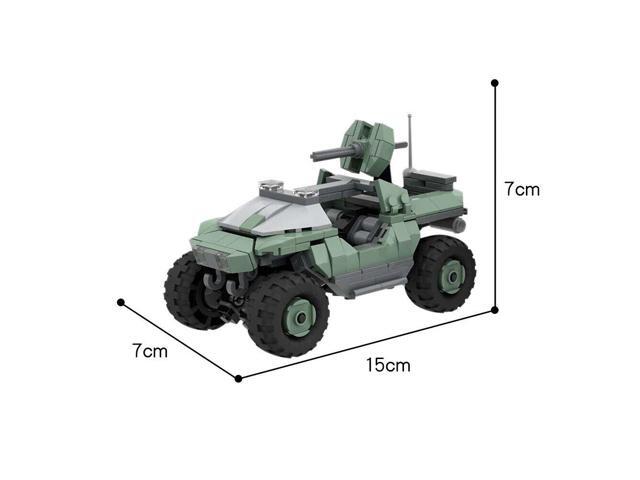 ZITIANYOUBUILD Warthog Chariot Model Building Kit 349 Pieces from Game Building Toys MOC