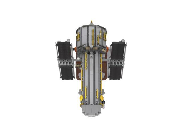 ZITIANYOUBUILD Space Telescope Model with Base 1130 Pieces for Research Astronomy MOC