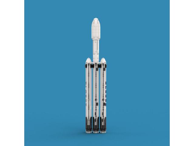 ZITIANYOUBUILD 9-Type Super Heavy Launch Vehicle Model with Fairing 1797 Pieces MOC
