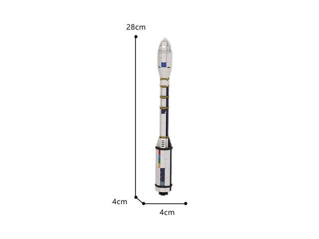ZITIANYOUBUILD New Generation Launch Vehicle/Single Use Delivery System 160 Pieces MOC