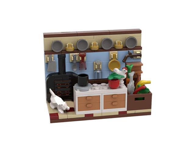 ZITIANYOUBUILD Swedish Chef's Kitchen Model 143 Pieces for 71033 Building Kit MOC