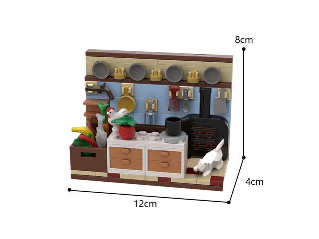ZITIANYOUBUILD Swedish Chef's Kitchen Model 143 Pieces for 71033 Building Kit MOC