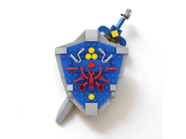 ZITIANYOUBUILD Game Player Character with Sword and Shield Buiding Toys 552 Pieces MOC