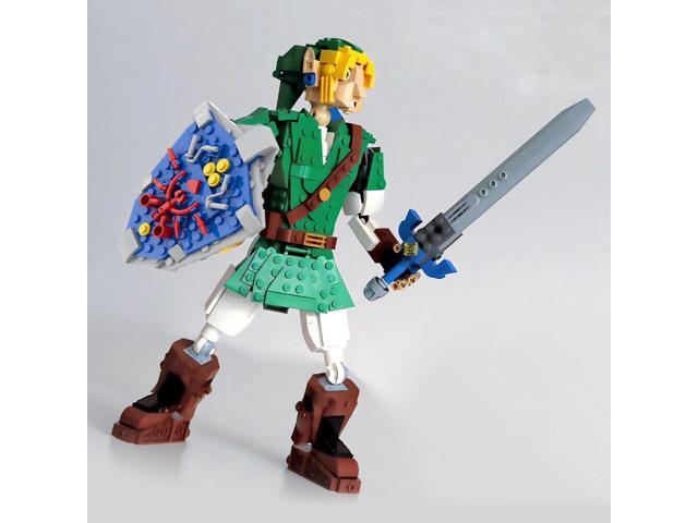 ZITIANYOUBUILD Game Player Character with Sword and Shield Buiding Toys 552 Pieces MOC