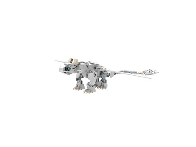 ZITIANYOUBUILD Light Fury White Dragon Toys Set 231 Pieces for Adults Building Toys MOC
