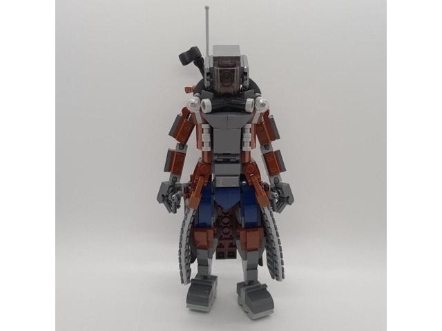 ZITIANYOUBUILD Robot / Mech with Elite Riot Gear Model 320 Pieces Building Kit MOC
