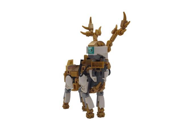 ZITIANYOUBUILD BuilMoc Mechanised Deer Mount /White-Tailed Buck Model 162 Pieces MOC
