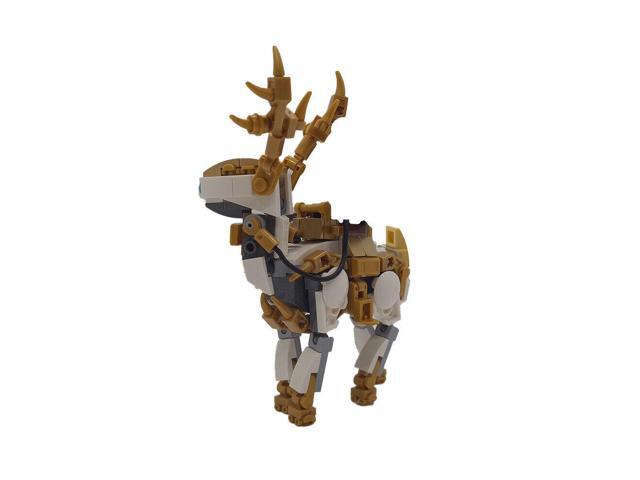 ZITIANYOUBUILD BuilMoc Mechanised Deer Mount /White-Tailed Buck Model 162 Pieces MOC