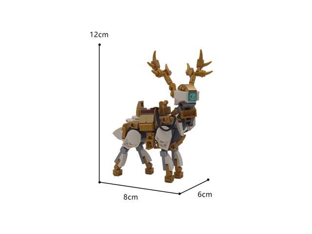ZITIANYOUBUILD BuilMoc Mechanised Deer Mount /White-Tailed Buck Model 162 Pieces MOC