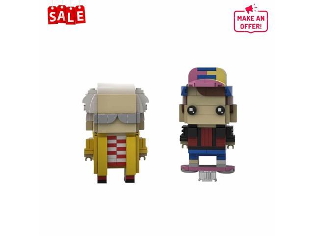 ZITIANYOUBUILD Doctor Brown and Marty Mcfly Movie Character 330 Pieces Building Toys MOC