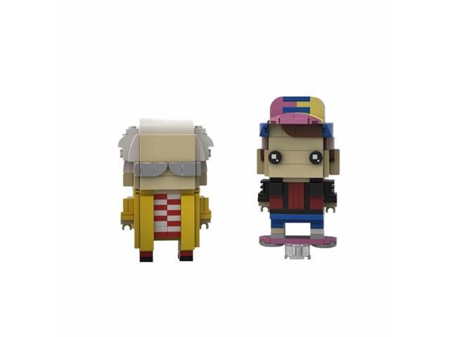 ZITIANYOUBUILD Doctor Brown and Marty Mcfly Movie Character 330 Pieces Building Toys MOC